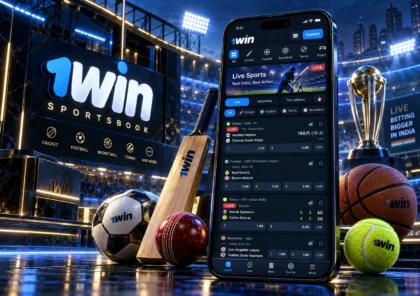 Sportsbook with cricket, football, and other sports betting markets for Indian users.